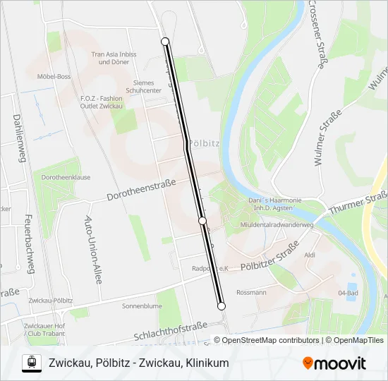 4 Light Rail Line Map