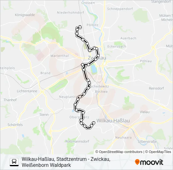 10 Bus Line Map