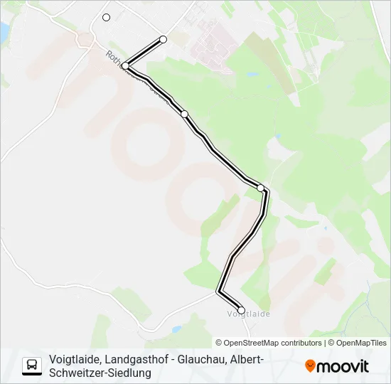 109 Bus Line Map