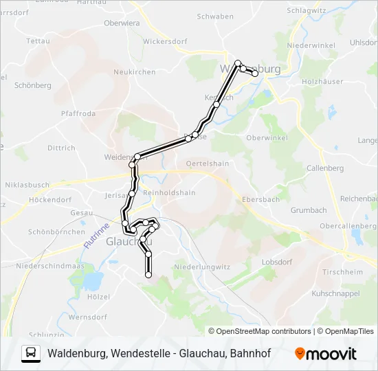 Автобус 112: карта маршрута