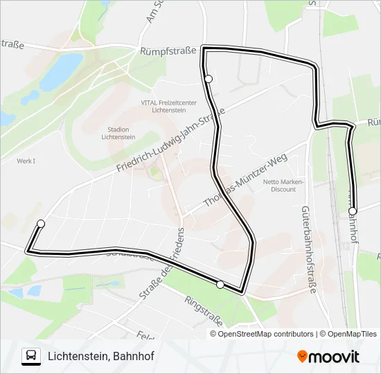 118 Bus Line Map