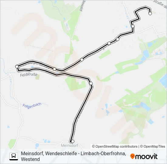 122 Bus Line Map