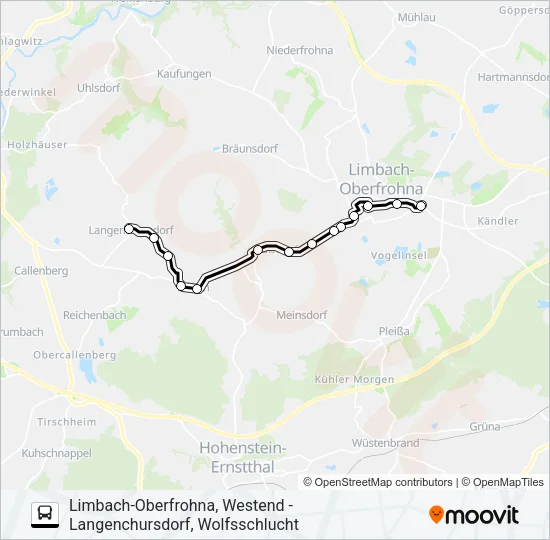 123 Bus Line Map