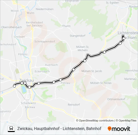 139 Bus Line Map