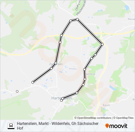 142 Route: Schedules, Stops & Maps - Hartenstein, Markt (Updated)