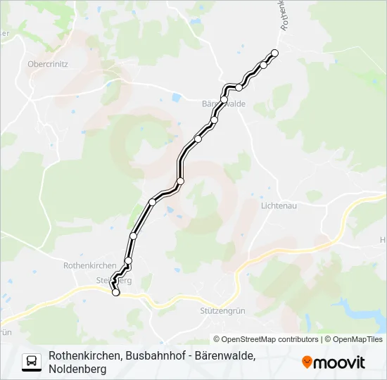 146 Bus Line Map