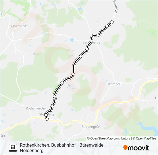 146 Bus Line Map