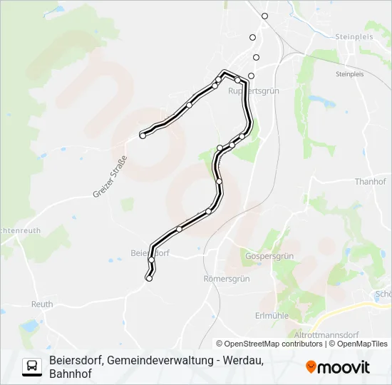 162 Bus Line Map