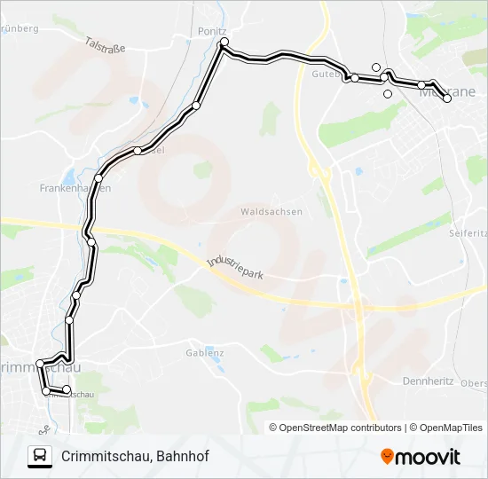 170 Bus Line Map