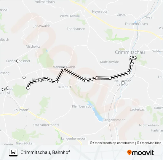 171 Bus Line Map