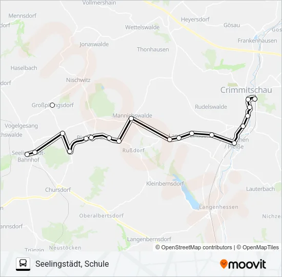 171 Bus Line Map