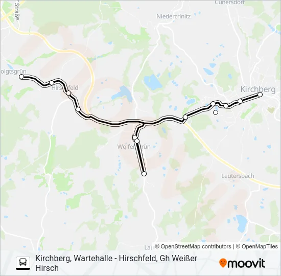 177 Bus Line Map