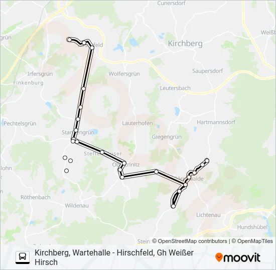 177 Bus Line Map