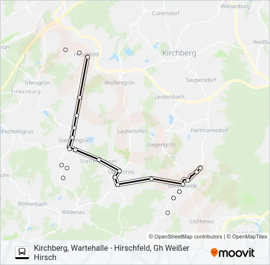 177 Bus Line Map