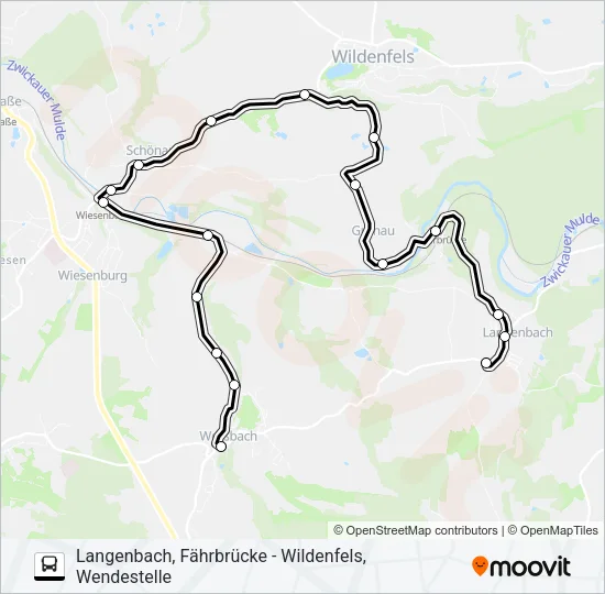 182 Bus Line Map