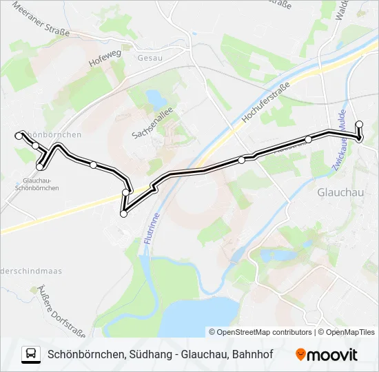 101 Bus Line Map