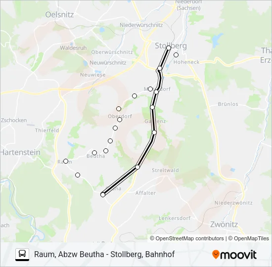 194 Bus Line Map
