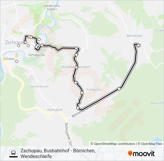 237 Bus Line Map