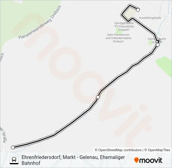238 Bus Line Map
