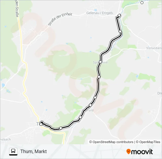 240 Bus Line Map