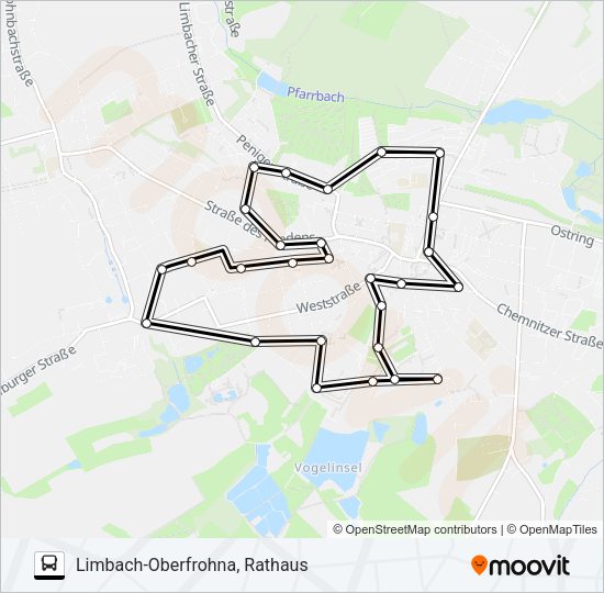 C1 Bus Line Map