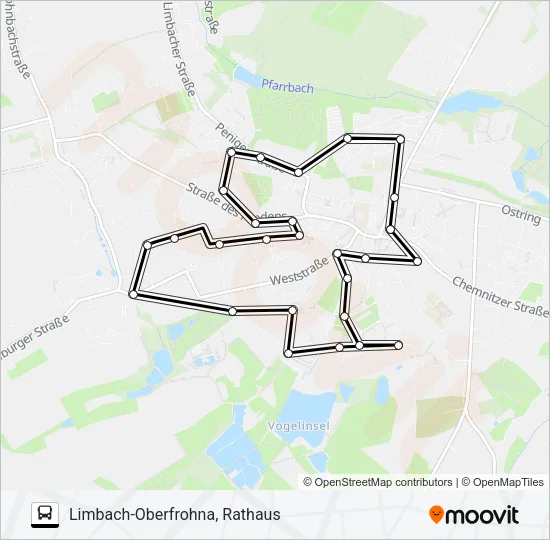 C1 Bus Line Map
