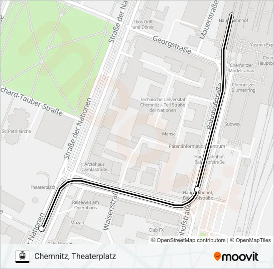 4 Light Rail Line Map