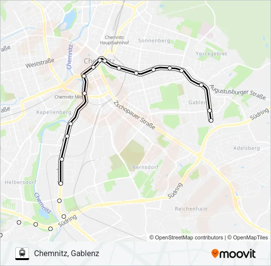 5 Light Rail Line Map
