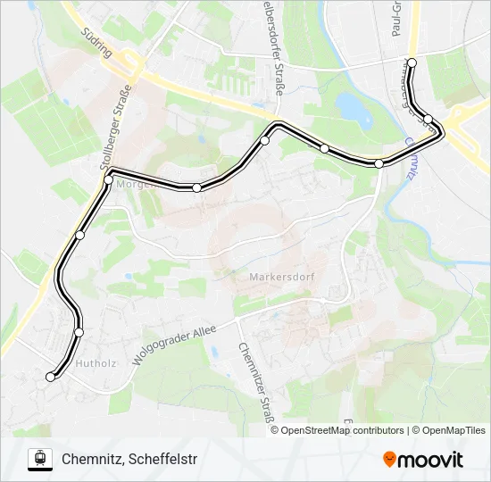 5 Light Rail Line Map