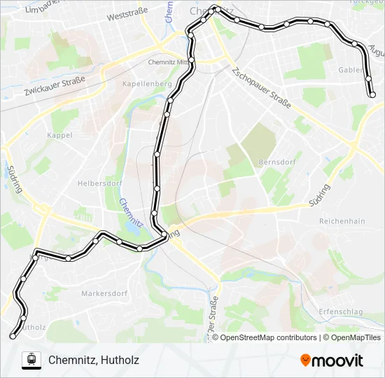 5 Light Rail Line Map