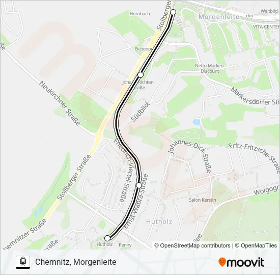 5 Light Rail Line Map