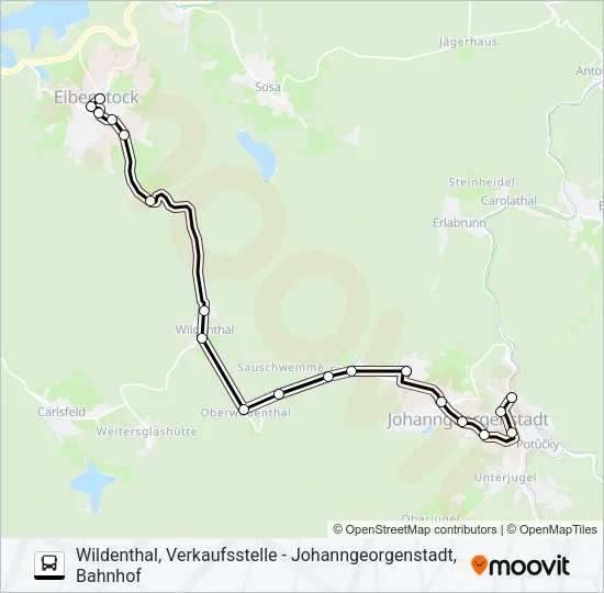 Автобус 346: карта маршрута