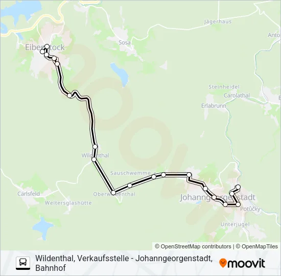 Автобус 346: карта маршрута