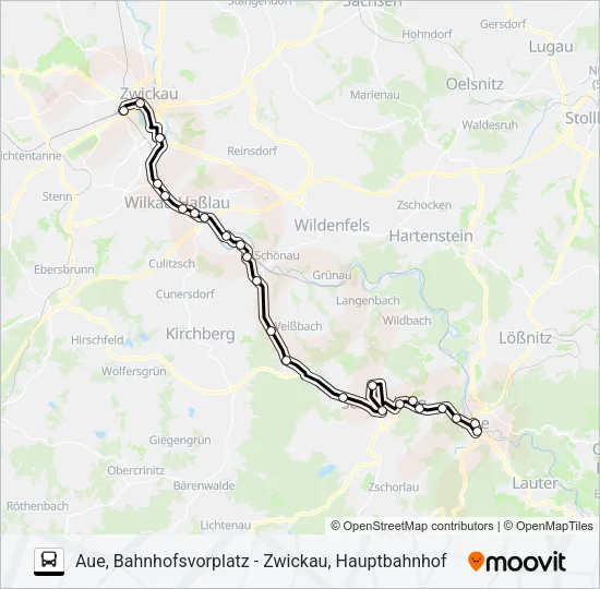 360 Bus Line Map