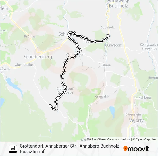 Автобус 417: карта маршрута