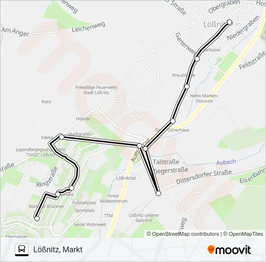 A Bus Line Map