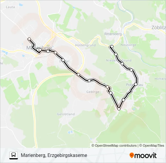 D Bus Line Map
