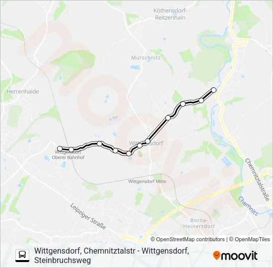 Автобус 658: карта маршрута