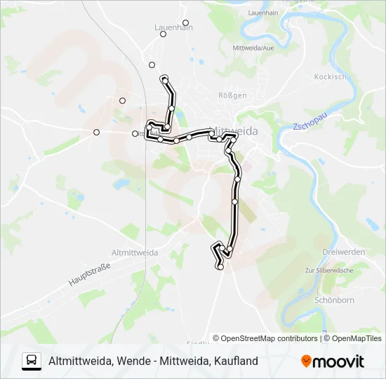 C Bus Line Map