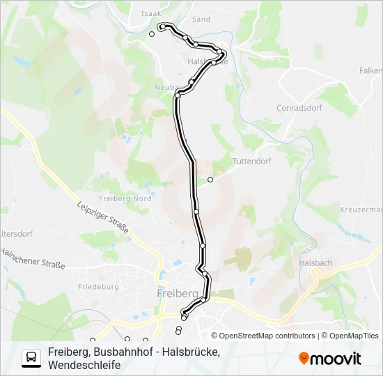 A Bus Line Map