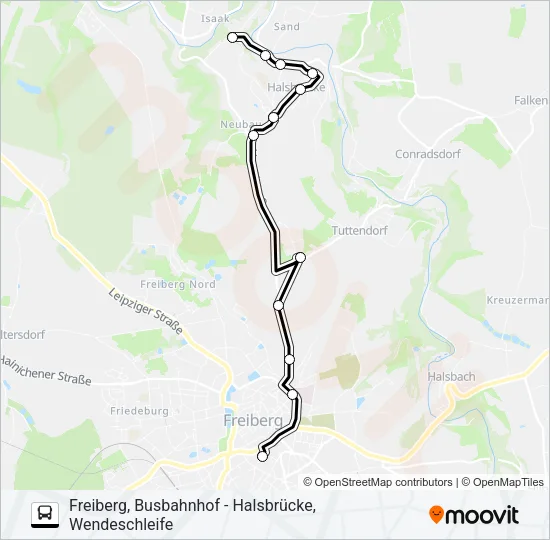 A Bus Line Map