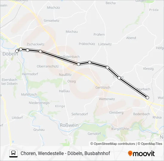 Автобус 892: карта маршрута