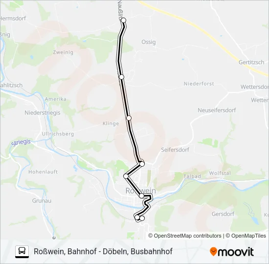 904 Bus Line Map