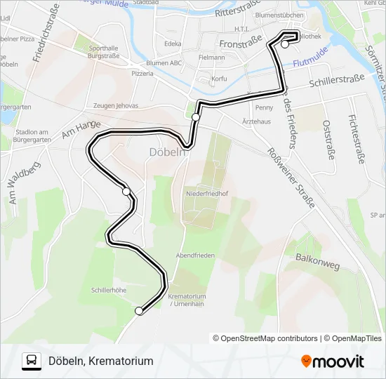D Bus Line Map