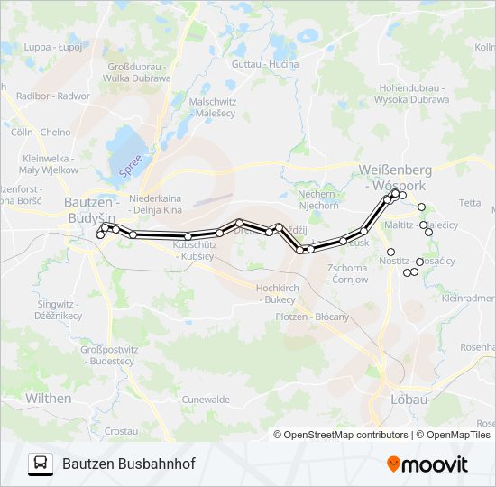Автобус 714: карта маршрута