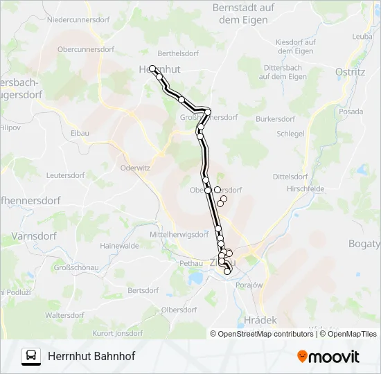 10 Bus Line Map