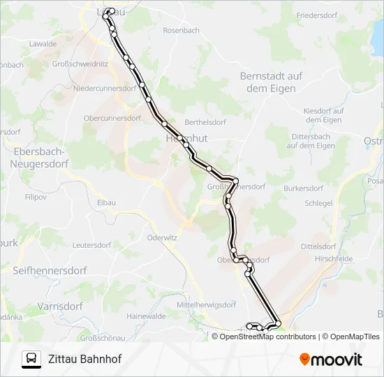 Автобус 10: карта маршрута