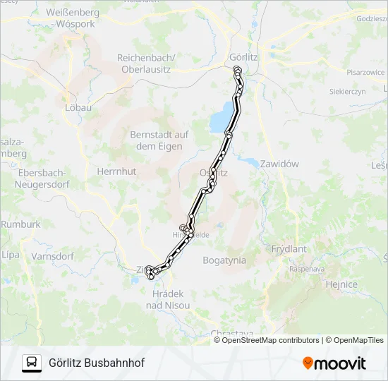 Автобус 12: карта маршрута