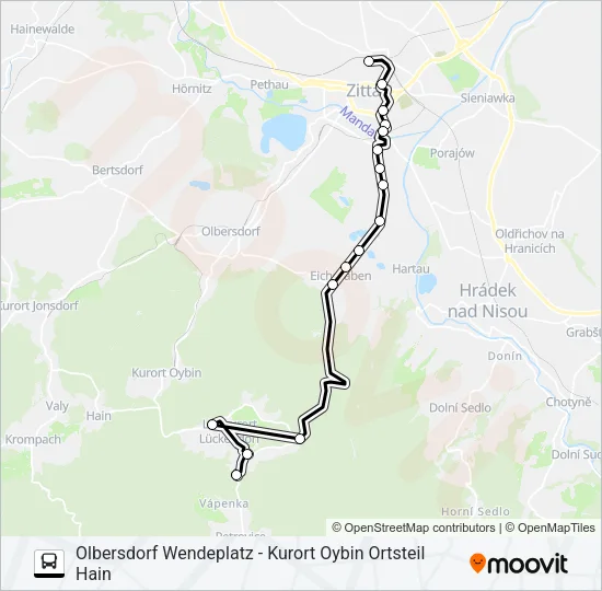 S17 Bus Line Map
