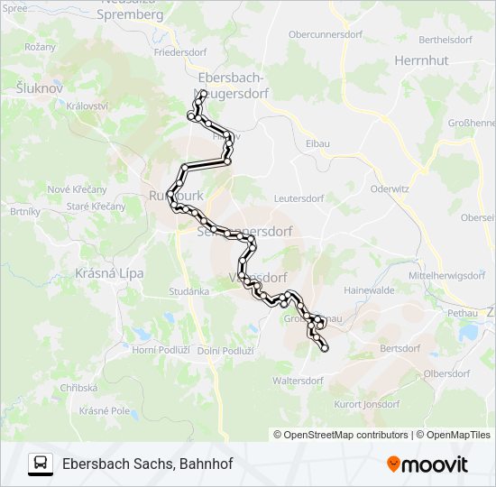 Автобус 512401: карта маршрута